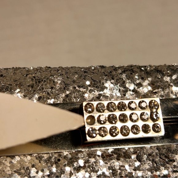 Silver Cocktail Box Purse By Camilla - Picture 16 of 16